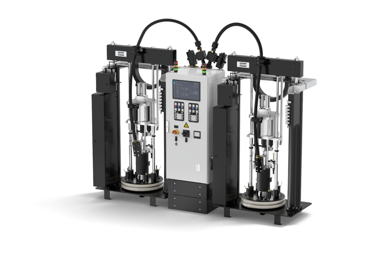 Enso_Plus.Supply standard double barrel pump for dispensing applications Enso_Plus.Supply standard double barrel pump for dispensing applications